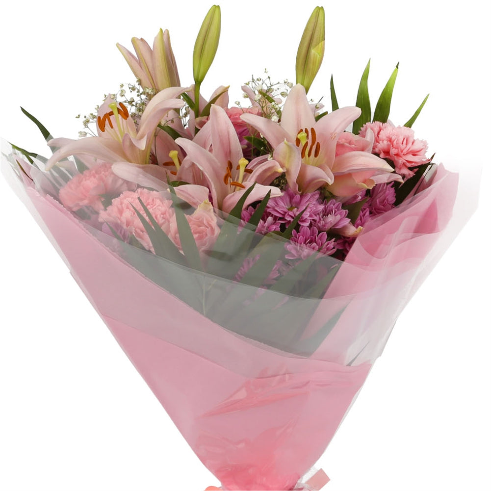 A Lovely Pink Breeze Bouquet